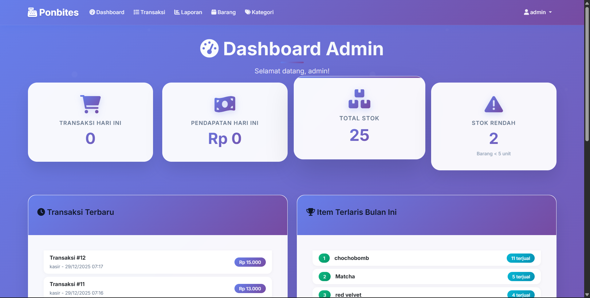 Project Ponbites POS oleh Meronga Makassar